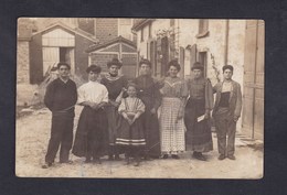 Carte Photo Genealogie Marguerite Et Jeanne Chenevet En 1909 à Situer - Genealogia