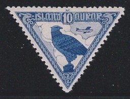 ICELAND 1930 SCOTT AIRMAIL C3 CAT VAL US $ 25. - Aéreo