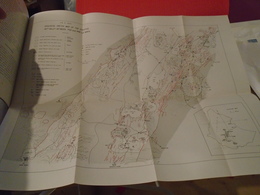 Ethiopie Volcanologie : THE ETHIOPIAN RIFT VALLEY (Between 7° 00' And 8° 40' Lat. North)  G. M. DI PAOLA (1 Grande Carte - Scienze Della Terra