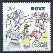 St Pierre Et Miquelon - 2012 - Sport - Boxe -  N° 1050 - Neuf ** - MNH - Neufs