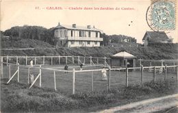 62-CALAIS- CHALETS DANS LES JARDINS DU CASINO - Calais
