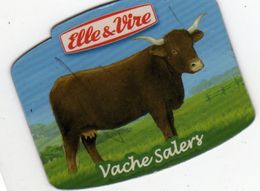 MAGNETS    ELLE&VIRE  VACHE SALERS - Advertising