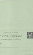 Entier Carte Postale Port Saïd  Réponse Payée ( 020 ) Oblitérée 1902 . - Cartas & Documentos