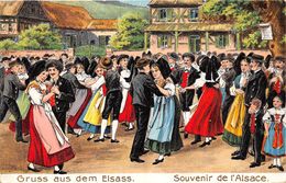 67-GRUSS AUS DEM ELSASS, SOUVENIR DE L'ALSACE - Sonstige & Ohne Zuordnung