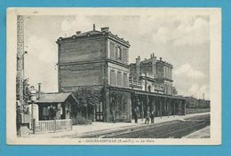 CPA - Chemin De Fer Train En Gare De GOUSSAINVILLE 95 - Goussainville