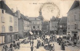 70-GRAY- LA PLACE DU MARCHE - Gray