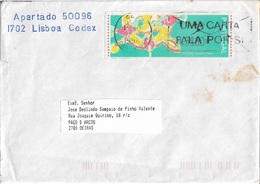 Portugal Cover With Galinhas ATM Stamp - Storia Postale