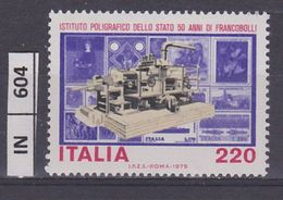 ITALIA REPUBBLICA, 1979	Istituto Poligrafico Della Zecca L. 220 Nuovo - 1971-80:  Nuovi