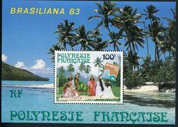 POLYNESIE FRANCAISE - BLOCS & FEUILLETS N° 7  * * - BRASILIANA 1983 - LUXE - Hojas Y Bloques