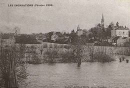 CPM St Sébastien Sur Loire Innondatons 1904 (REPRO) - Saint-Sébastien-sur-Loire