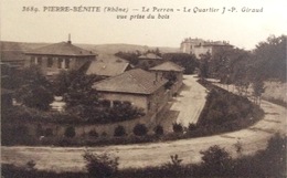 PIERRE BÉNITE - Le Perron - Le Quartier J-P. Giraud - Vue Prise Du Bois - Pierre Benite