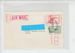 TAIWAN (FORMOSA)  1980 - CP Per Italia - Postal Stationery