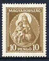 HUNGARY 1932 Patrona Hungariae 10 Ft. LHM / *.  Michel 487 - Unused Stamps