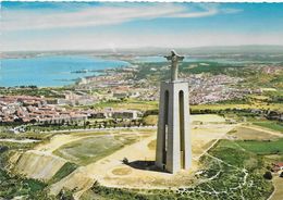 Portugal - Almada - Monumento A Cristo Rei Visto Do Ar. - Setúbal
