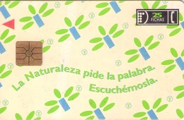 TARJETA TELEFONICA DE ARGENTINA. LA NATURALEZA PIDE LA PALABRA (135) - Argentinien