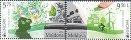 MD 2016-948-9 EUROPA CEPT, MOLDAVIA, 1 X 2v, MNH - 2016