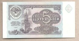 URSS - Banconota Non Circolata FdS Da 5 Rubli P-239a - 1991 #19 - Russie