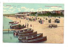 0-2238 ZINNOWITZ, Strandpromenade Mit Herrenbad, 1911 - Zinnowitz