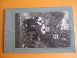 Portrait Souvenir Monté Sur Carton/Les Trois Fréres/ Vers 1900 - 1920   PHOTN295 - Personnes Anonymes