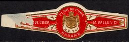 HABANA CUBA - Flor Se Cuba - Coat Of Arms - CIGAR CIGARS - Label Vignette - Labels