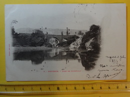 6. SISTERON - Pont De Gourgnias 1902 Précurseur écrite Dos Non Divisé Photo - Editeur Clergue - Sisteron