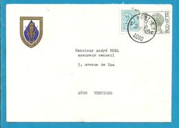 M4 +1368 Op Brief Met Stempel POST. 8 (B.P.S.) - Sonstige & Ohne Zuordnung