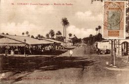 CPA Conakry (Guinée Française) Marché De Tombo - Frans Guinee