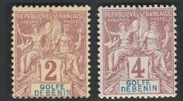 Benin No 21 Et 22* - Unused Stamps