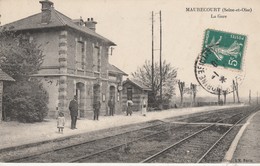 78 - MAURECOURT - La Gare - Maurecourt