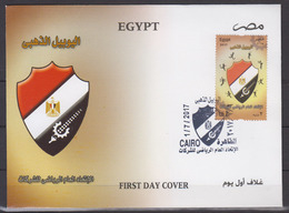 EGYPTE     2017       Premier Jour - Briefe U. Dokumente