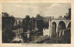 SAINT BENOIT (VIENNE) LA VALLEE DU CLAIN AU VIADUC - Saint Benoît