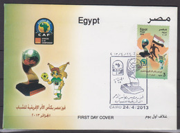 EGYPTE     2013       Premier Jour - Cartas & Documentos