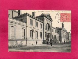 30 Gard, Alais, Palais De Justice Et Collège J. B. Dumas, Animée, 1908, (Guende) - Alès