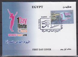 EGYPTE     2014       Premier Jour - Covers & Documents