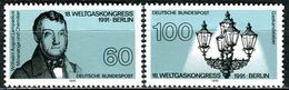 BRD - Michel 1537 / 1538 Einzeln - ** Postfrisch (A) - 60-100Pf      Weltgaskongreß - Unused Stamps