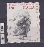 ITALIA REPUBBLICA, 1979	Esposizione Telecomunicazioni L. 170 Nuovo - 1971-80:  Nuovi