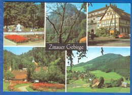 Deutschland; Zittauer Gebirge; Multibildkarte - Zittau