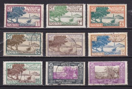 Nelle Calédonie N° 139,140,141, 142 ,143,144,146,147A, 150 - Used Stamps