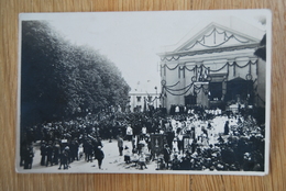 1257/Photo-carte(à Situer)-Fête Eucharistique-Présence Fanfare,groupes Voir Pancarte "EBLY) En Bas à G. - Léglise