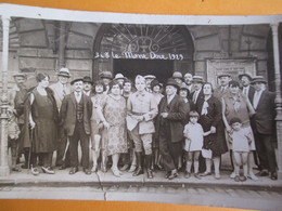 Photographie -Carte Postale/Groupe De Curistes /Le Mont Dore/ Puy De Dôme /1929     PHOTN310 - Trains