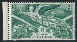 OCEANIE (Ets Fr.) 1946 - Yv. PA 19 * Bdf  Cote= 2,50 EUR - Anniversaire De La Victoire  ..Réf.AFA22935 - Luchtpost