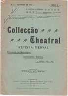 PORTUGAL MAGAZINE - COLLECÇÃO TEATRAL Nº2 - 1911 - Théâtre