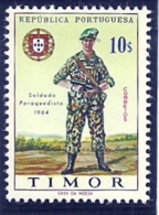 Timor 1967 Uniforms Military Army Para-trooper 1964 MNH - Militaria