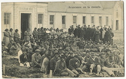 Araucanos En La Escuela  Edit Hume Y Ca Esclaves Slavery - Chili