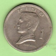 PHILIPPINES   1 PISO 1972  (KM # 203) #5065 - Philippinen