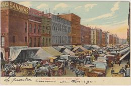 Cpa,usa,united States Of America,CHICAGO 1908,south Water Street,le Marché,market,business,ed P Schmidt,rare - Chicago