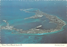 WESTERN VIEW OF BERMUDA    TIMBRE - Bermuda