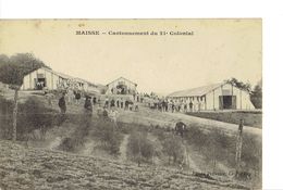 Cpa Maisse Cantonnement Du 21ème Colonial - Autres & Non Classés