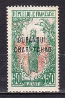 Oubangui N°13* (petits Points De Rouille) - Unused Stamps