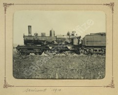 (Trains) Locomotive Nord . Légende Sénécourt 1910 . - Treni